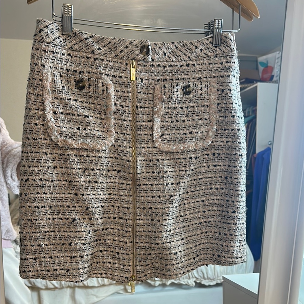 Karl Lagerfeld Chic Tweed Skirt